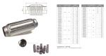 Stainless Steel Manifold Exhaust Flexible Bellow Pipe For Universal automotive