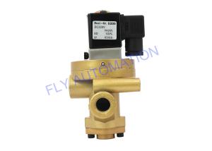 Wholesale Pneumatic Solenoid Valve K23JD-10W 3/8&quot; Yellow Old Cut-Off 3/2 Way from china suppliers