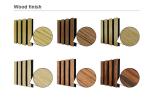 Customizable Design Wooden Vertical Slat Wall For Office Building Redesign