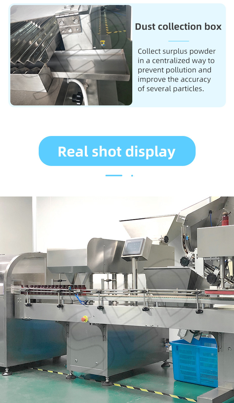 8 Channels Stainless Steel Capsule Counting Machine