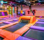 Indoor Playground Small Size Macaron Style Colorful Toddler Soft Play For