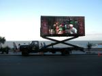 P6 Full Color Truck Mounted LED Display , Outdoor Mobile Advertising Trucks