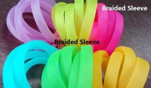 Wholesale Braided Expandable Sleeving Cable Protection , Automobile Pet Expandable Braided Sleeving Black from china suppliers
