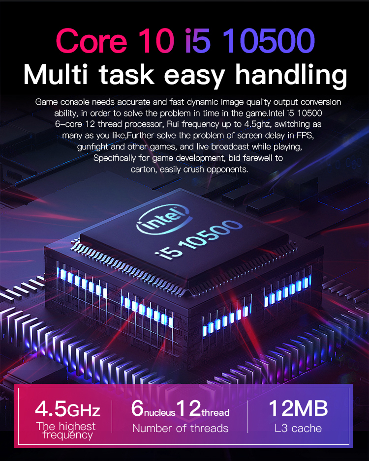 Core I7 10700 Gaming PC Desktops