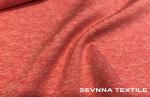 Cationic Knitted Jersey Yoga Wear Fabric Heather Grey Colors Polyester Spandex