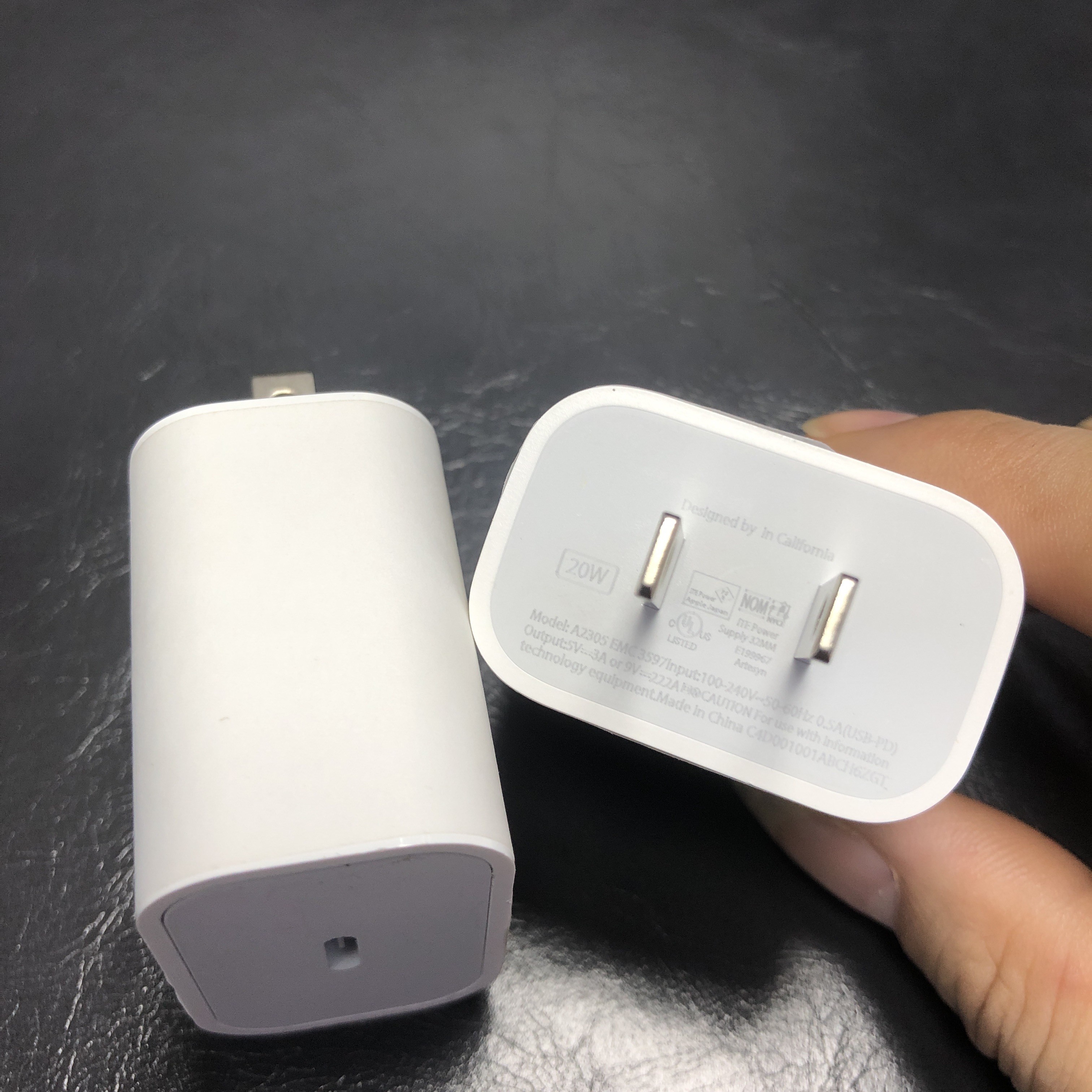 100 - 240V PD 20 Watt Usb C Charger Type C Adapter US plug