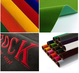 Wholesale Stretchable Vinyl Flock Heat Transfer Film Roll 230 Micron For T-Shirt And Textile from china suppliers