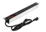 NEMA 5 - 15P Plug PDU Power Distribution Unit 100 - 125 V Power Socket