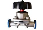 TP304 Three Way Manual Sanitary Diaphragm Valves For Beverage