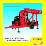 Deuts Engine China XY-2BTC Trailer Mounted Mobile Powerful Water Well Drilling