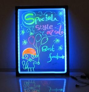 Wholesale Advertising Sign Outdoor Moving Advertising Electronic Fluorescence Plates screen energy saving from china suppliers