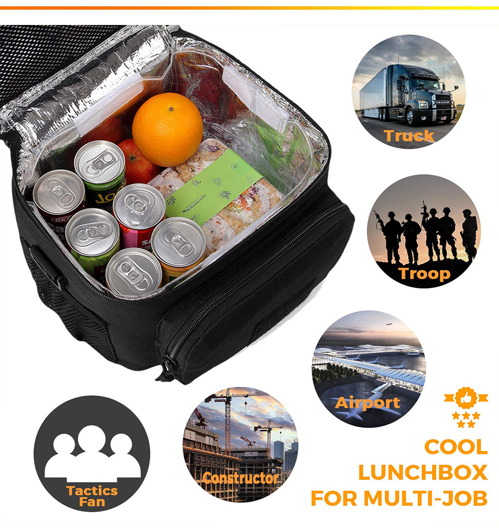 Durable Lunch Bag Leakproof Lunch Cooler Tote for Office Outdoor