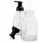 LinDeer Black PET 500ml Lotion Pump Bottles Transparent