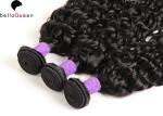 7A Grade Water Wave Indian Virgin Hair 100% Unprocessed No Shedding , Tangle