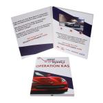 Lightweight 7 Inches Digital Video Greeting Card Battery Powered And Auto Play