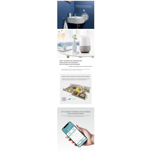 Smart Brightness Thermometer Zigbee(XZ-WSD01)