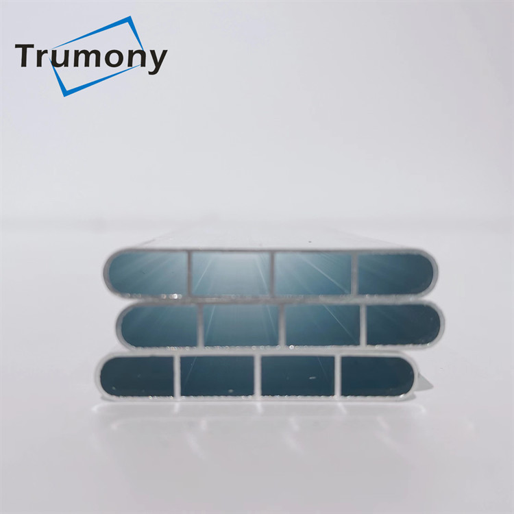 3003 Extruded Aluminum Radiator Tubing Harmonica Shaped