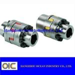 Silver Aluminum Alloy Flexible / Couplings with Flange Connection