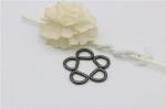 2018 Fashion 1/2 inch small wire iron d ring,gunmetal color bag D ring