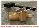 CB/T3778-1999 marine sounding self-closing valve, marine bronze sounding self