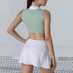 STC Odorless Womens Golf Clothes Solid High Waist Shorts Skirts