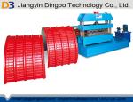 0.3-0.8mm Thick Colour Coated Steel Roof Panel Curving Machine