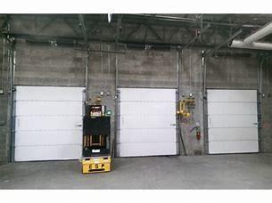 Exterior Roll Up Overhead Sectional Industrial Vertical PU Panel Insulated