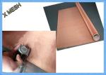 Copper Fine Micro Screen Woven Metal Wire Mesh 30m Length Abrasion Resistant