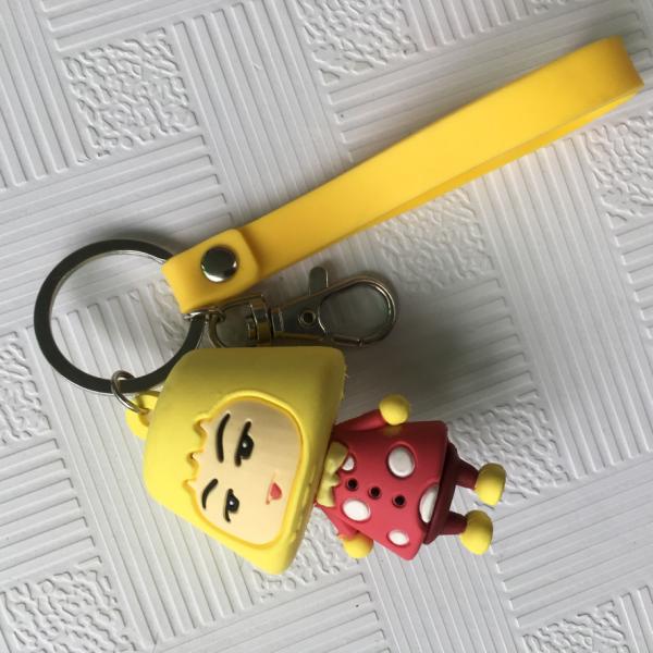 Multifunctional Anime Design PVC Cute Bag Charms For Keychains Bulk Decoration