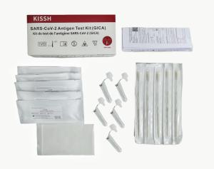 Wholesale KISSH Rapid Antigen Self Test Kit Nasopharyngeal Swab Antigen Test from china suppliers