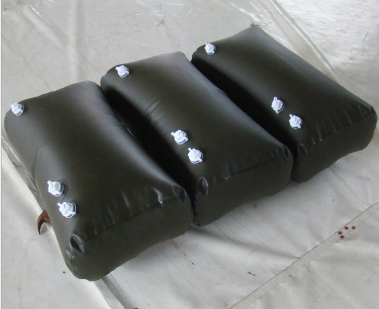 PVC Inflatable Water Storage Tanks Bladders for Water Plant House 300L Military Water Tank