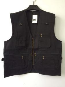 Wholesale vest, waistcoat, polyester fabric, weeding vest, weeding waistcoat, S-3XL, black color from china suppliers