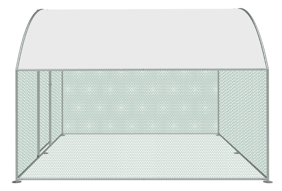 1.4Mx3M XS Size Metal Chicken Coop Run Walk In Chicken Cage For Poultry Rabbit Duck Goose Hen Chicken Cage
