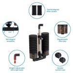Fresh Water 10 Gallon Bio Aquarium Water Filter