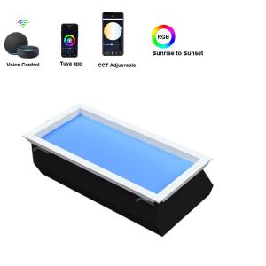 Wholesale ROHS Ceiling Artificial LED Skylight Mimics Sunlight Recessed 30x60 CCT 6500K from china suppliers