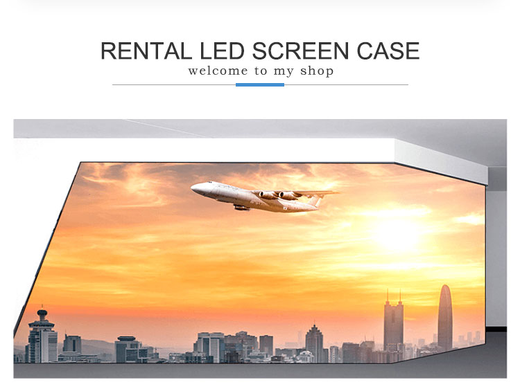 Outdoor Led Display Board 6mm Pixel Pitch Outdoor Rental Stage LED Screen For Fixed Install Advertising Display