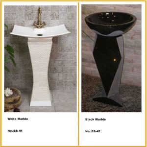 Wholesale Stone Basin Sink with Pedestal from china suppliers