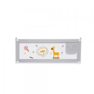 Wholesale Grey Cute 1.5m 1.8m Giraffe Bed Guard Rail For Infant from china suppliers
