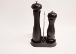 Wholesale Manual Sustainable Wood Black Wooden Salt And Pepper Grinder Set from china suppliers