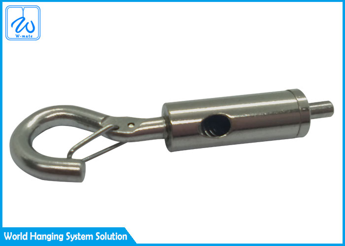 Brass Material Wire Cable Grippers With Hooks For Light Hanging System