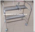 1x0.9x0.8m SMT Feeder Carts FUJI XP Feeder Cart Silver Color For Storage