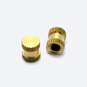 Wholesale Injection Molding Brass Knurled Thread Insert Nuts Lead Free Copper from china suppliers