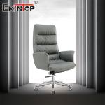 High Back Ergonomic High Quality Metal Frame Office Chair PU Leather BreakRoom