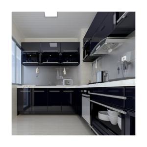 Wholesale YALIG's Modern Lacquer Door Design for Wood Kitchen Cabinets Waterproof and Fireproof from china suppliers