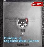 cosmetic clear messenger bag bikini bag, slider closure transparent PVC packing