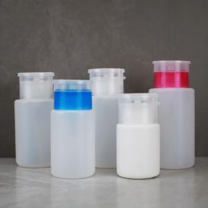 Wholesale Makeup Remover Bottle HDPE Plastic Nail Washing Bottle120/150/200/300/500ml from china suppliers