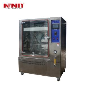 China Waterproof Environmental Test Chamber AC220V With Variable Frequency Motor IPX3 IPX4 on sale
