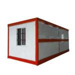 Prefabricated Folding Container House Contemporary Foldable Shipping Container