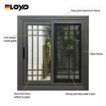 Hurricane Impact Thermal Break Double Glazed Aluminum French Aluminium