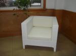 2pcs poly wicker sofa